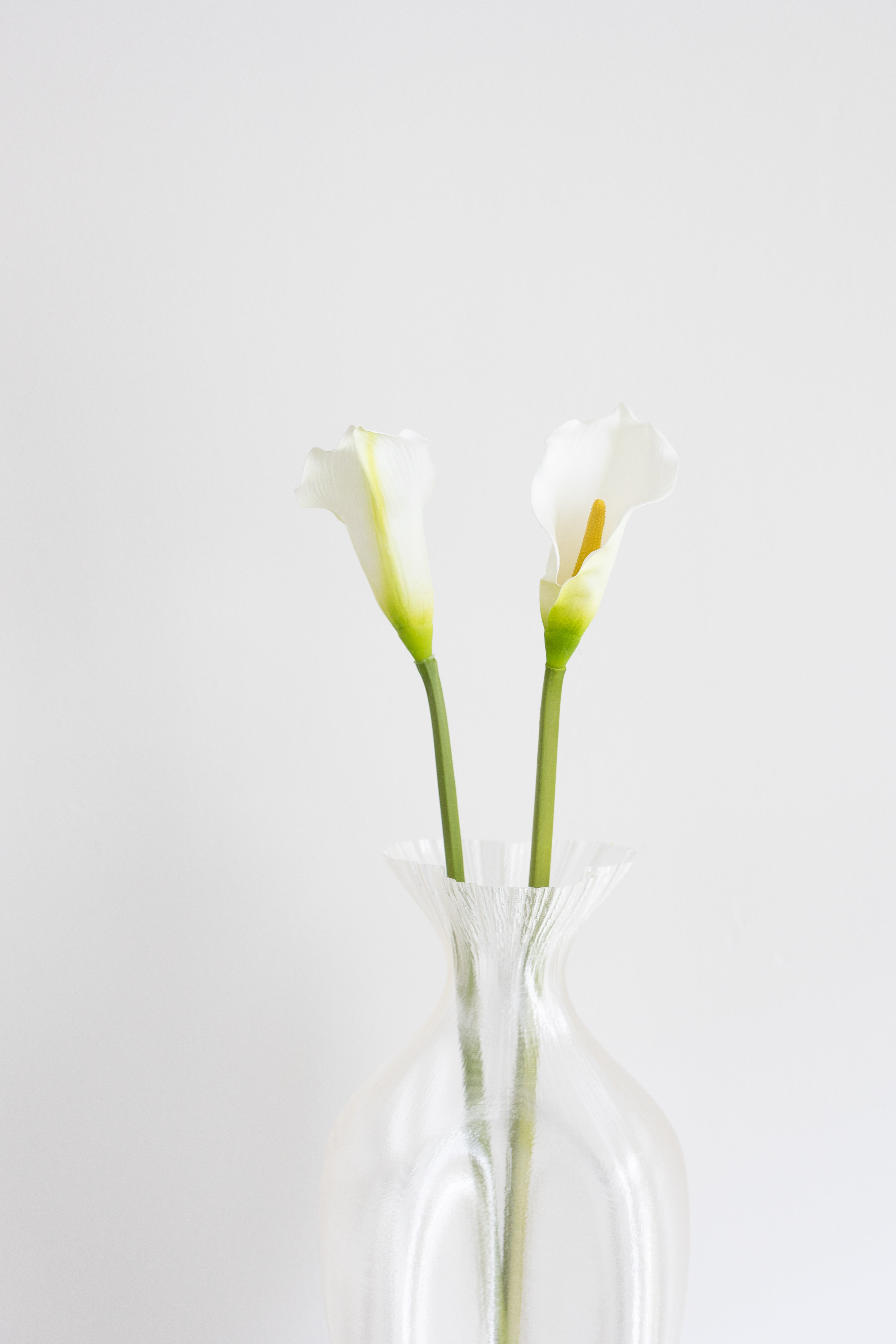 Kunstig Calla lilje - hvid